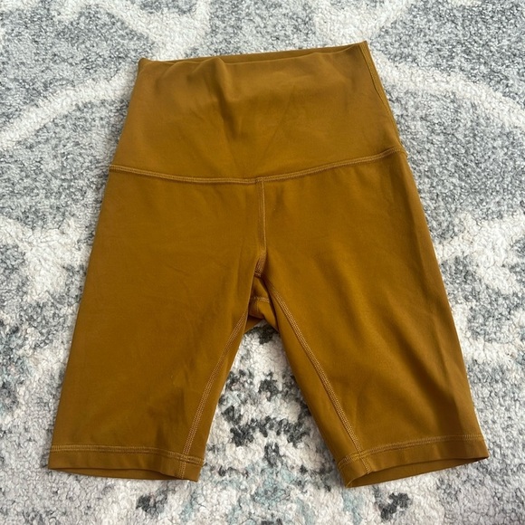 Lululemon Align Short 8" in gold spice - Picture 1 of 8